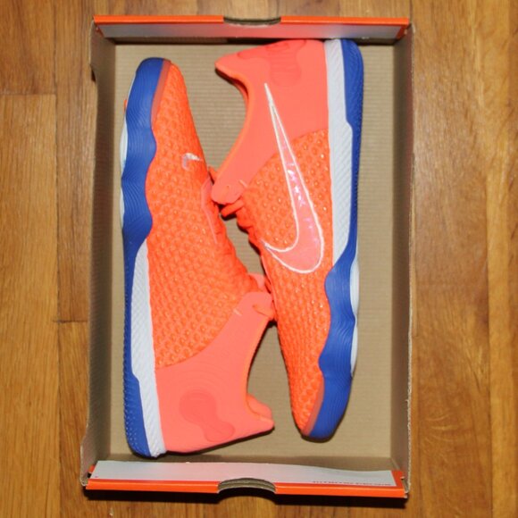 Nike React Gato IC Indoor Soccer Shoes Mens 12 Light Wild Mango - Picture 7 of 7